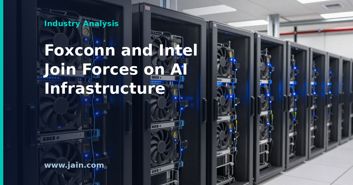 Foxconn and Intel Join Forces on AI Infrastructure Development