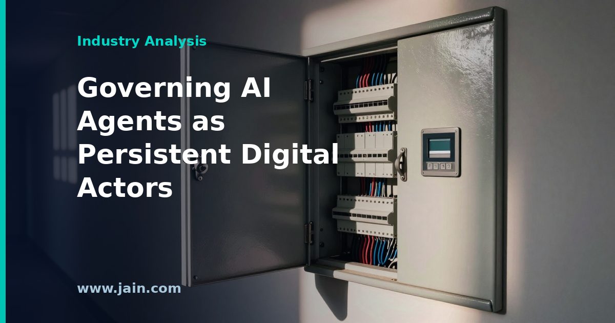 AI Agents as Digital Actors: Governance Lags Adoption