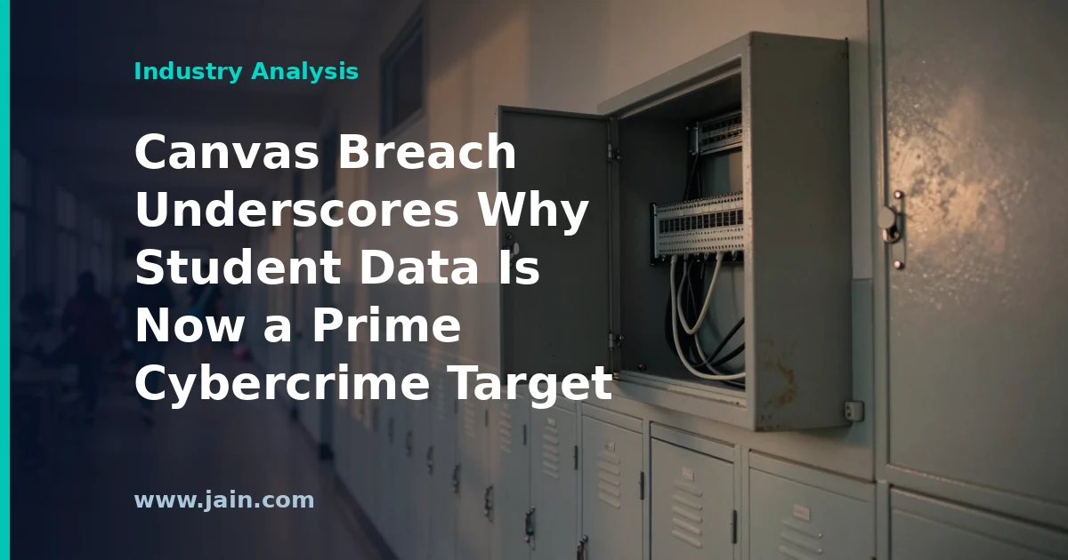 Canvas Breach Underscores Why Student Data Is Now a Prime Cybercrime Target