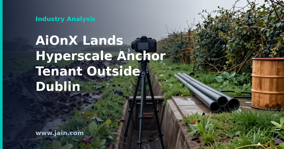 AiOnX Lands Hyperscale Tenant Outside Dublin: Ireland&rsquo;s Power Test