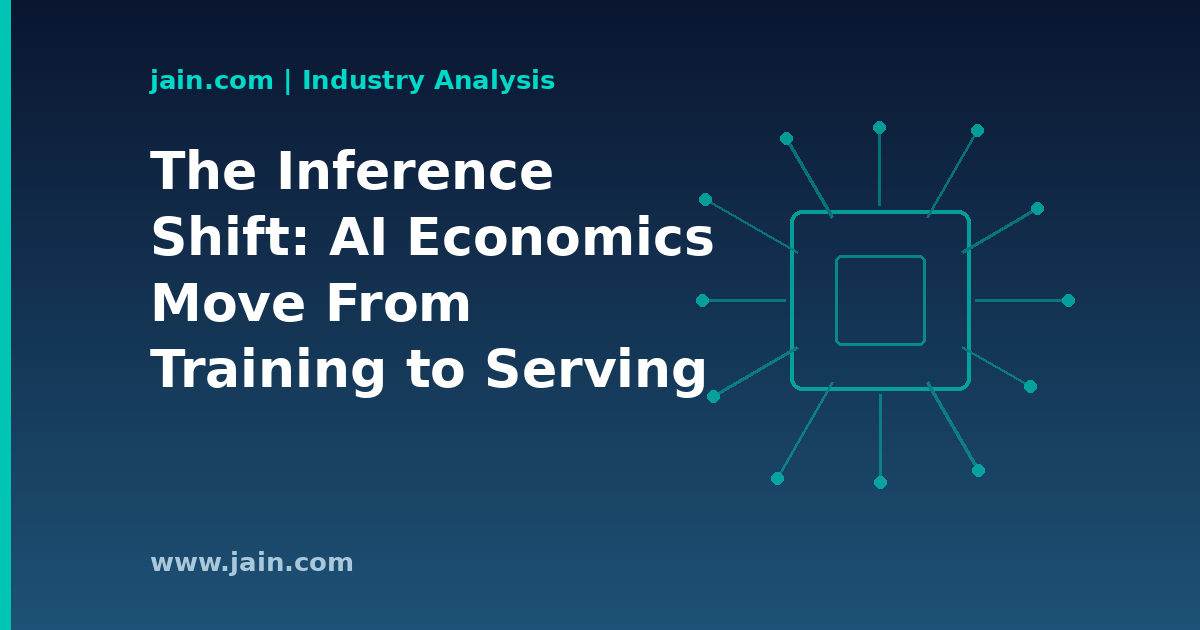The Inference Shift: Why AI’s Economics Are Moving From Training to Serving