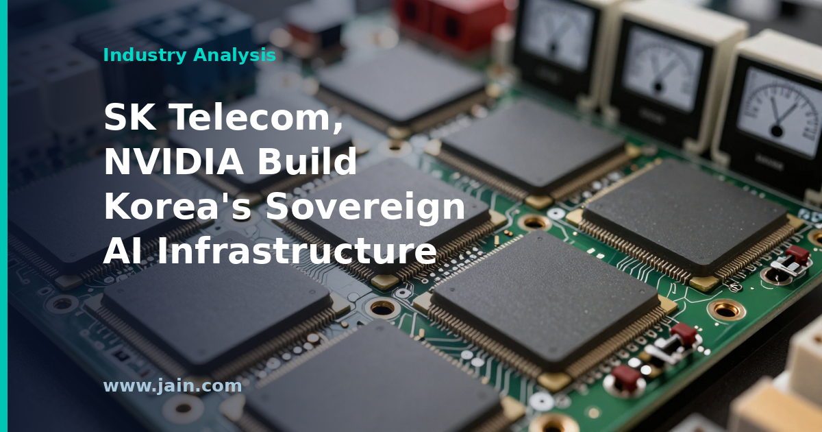 SK Telecom and NVIDIA Team Up on Sovereign AI Infrastructure for Korea