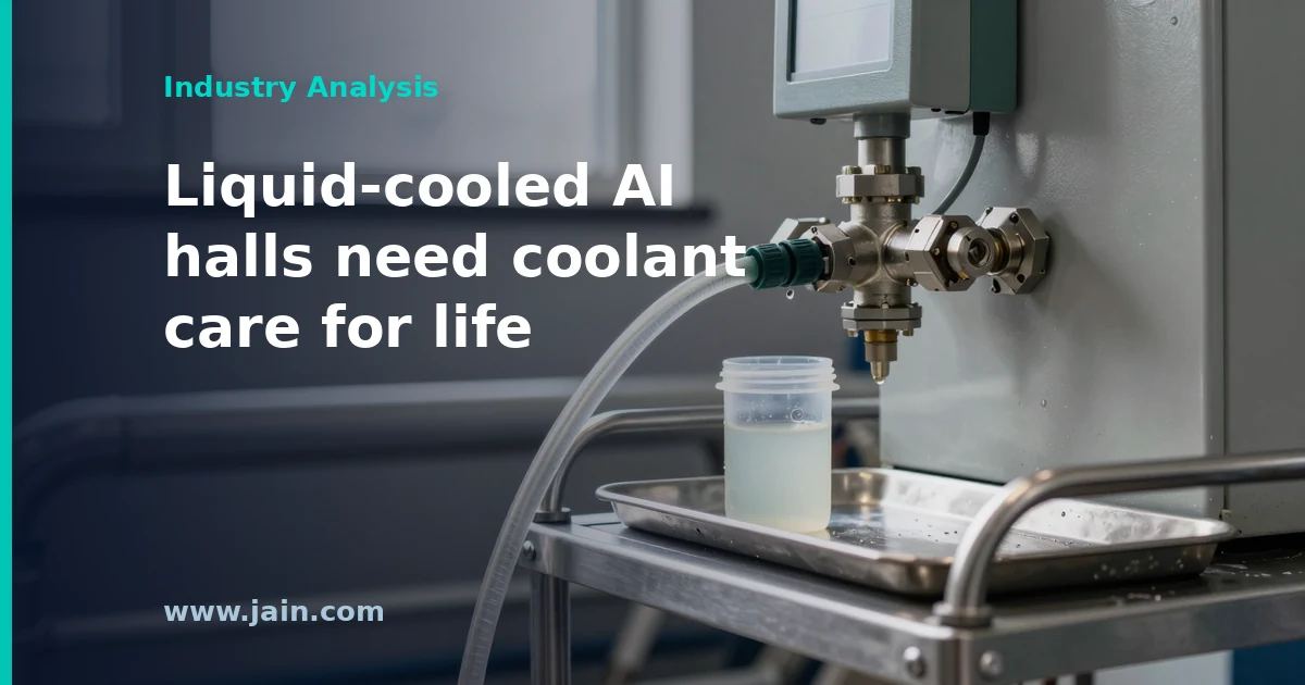 Vertiv’s Second Fluid-Services Deal Since 2025 Bets AI Coolant Loops Need Lifelong Care