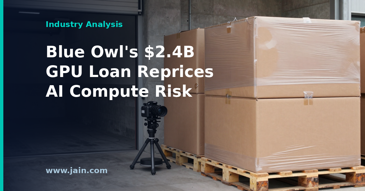 Blue Owl’s $2.4B GPU Loan to IREN Prices AI Risk at 9%