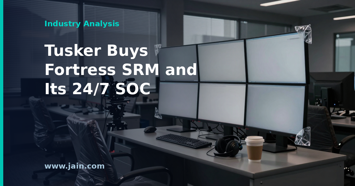 Tusker Buys Fortress SRM, Adding 50 Staff and a 24/7 SOC