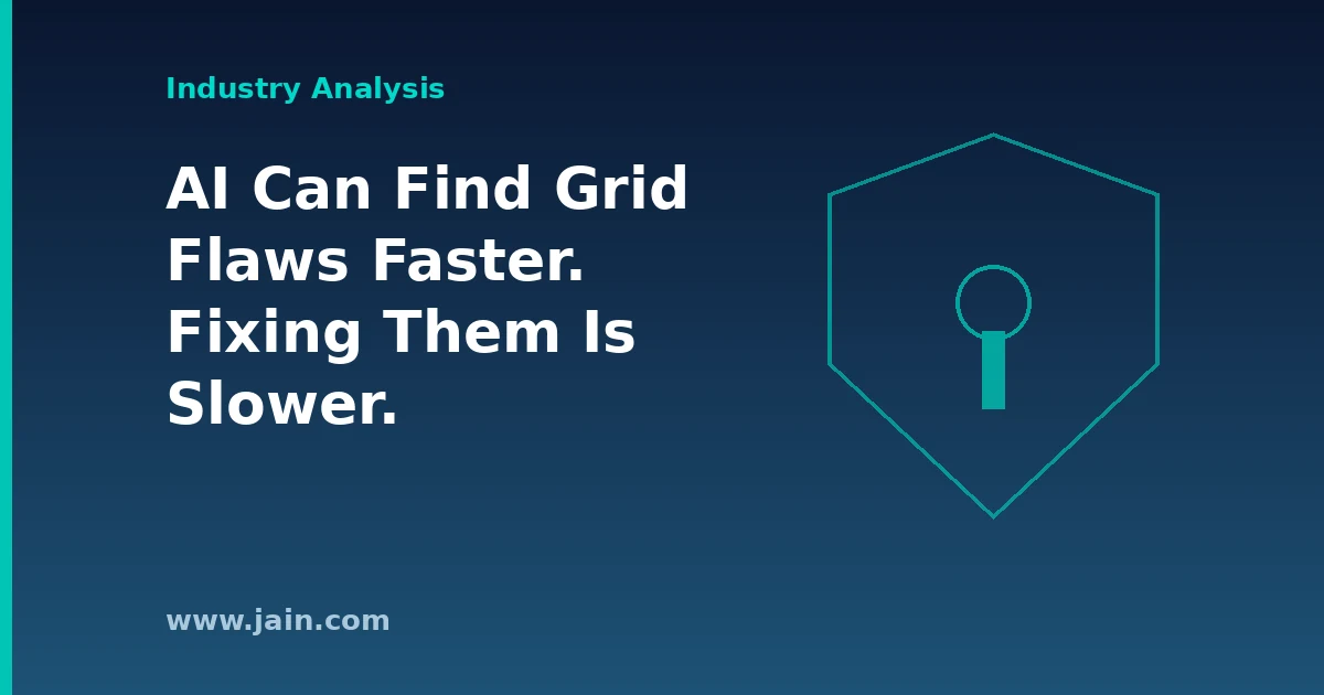 Gold Eagle Initiative AI vulnerability clearinghouse illustrated over a power substation and data center control room