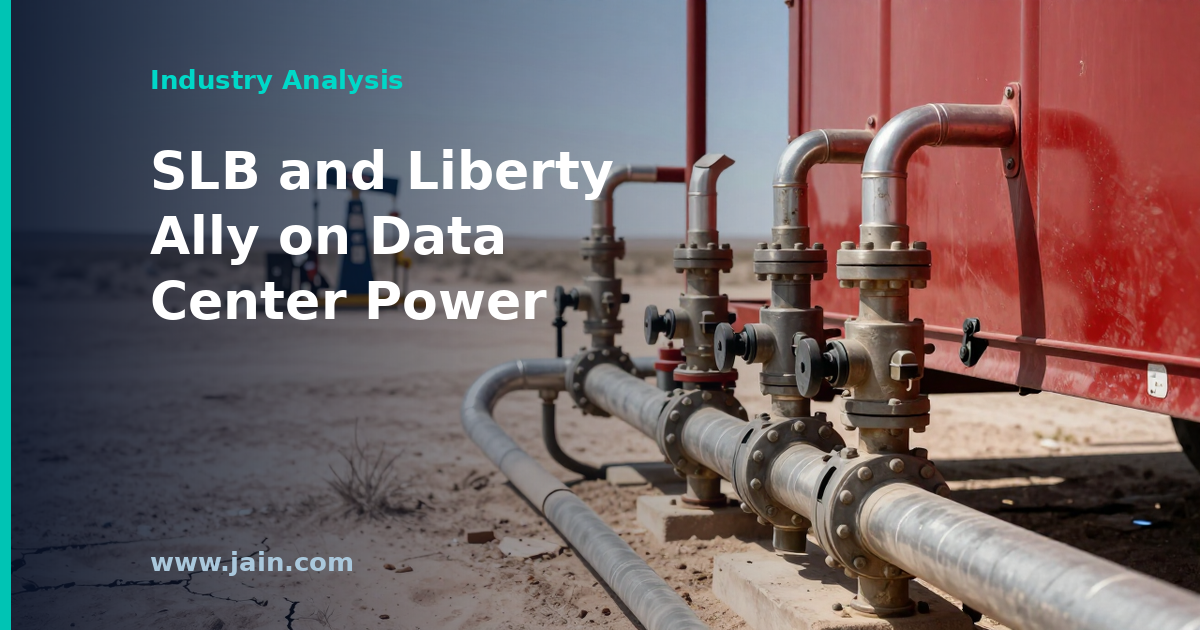 SLB and Liberty Energy Ally to Power Data Center Buildout