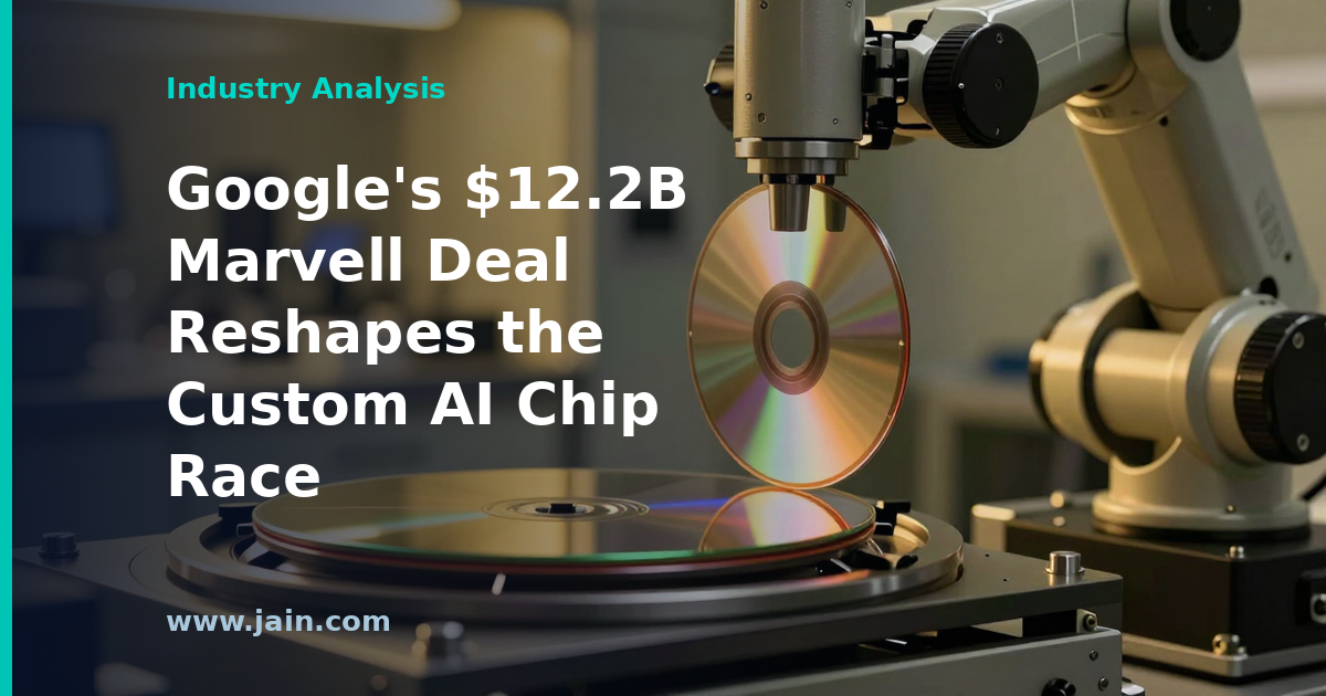 Google’s $12.2B Marvell Deal Reshapes the Custom AI Chip Race