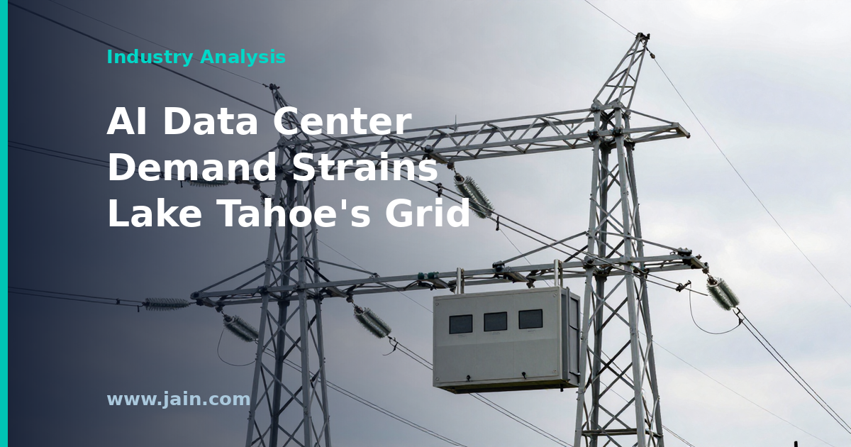 Lake Tahoe&rsquo;s 49,000-Resident Power Scare Signals AI&rsquo;s Grid Reliability Problem
