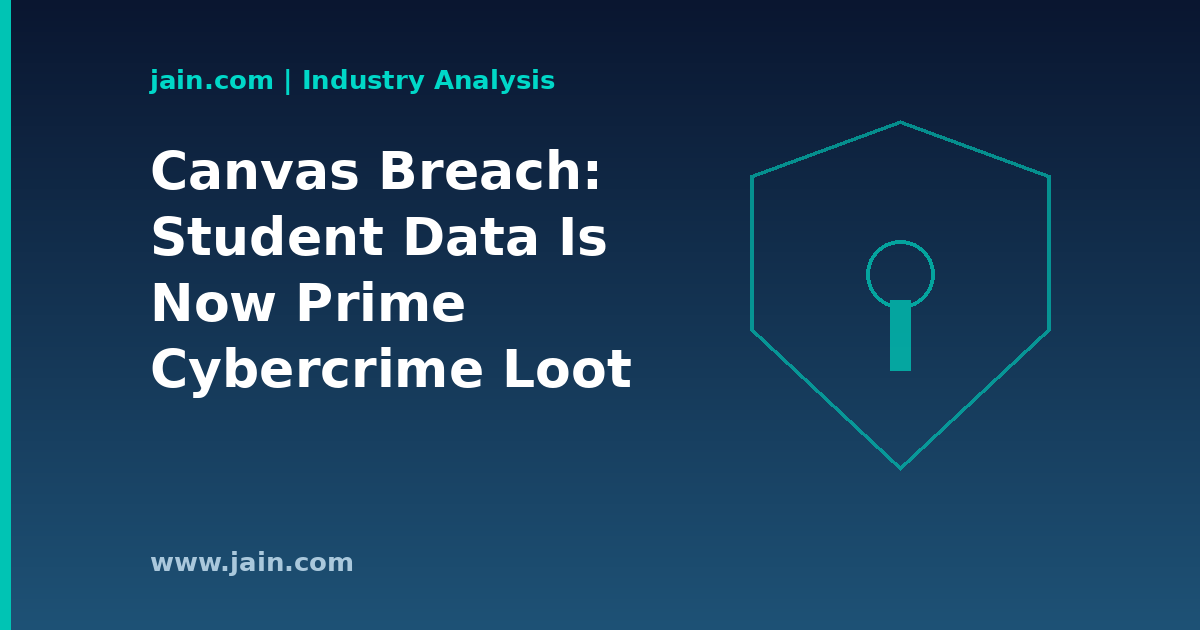 Canvas Breach Underscores Why Student Data Is Now a Prime Cybercrime Target