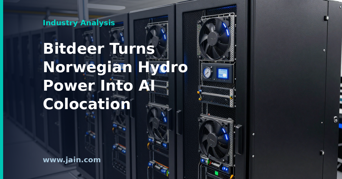 Bitdeer&rsquo;s Tydal Lease: Bitcoin Miner Converts Norwegian Hydro Power to AI Colocation