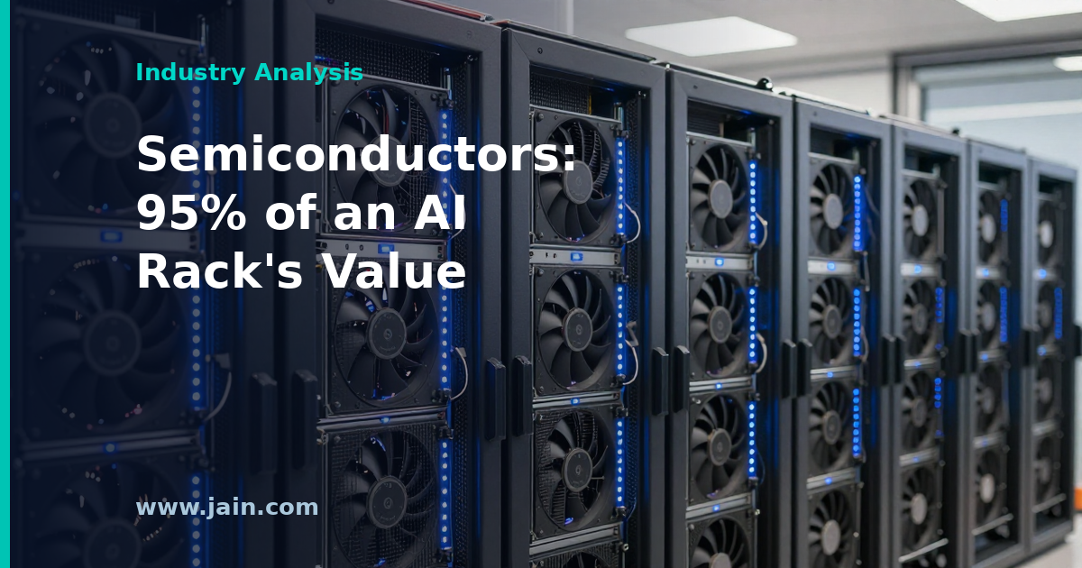 SIA: Semiconductors Make Up 95% of an AI Server Rack&rsquo;s Value