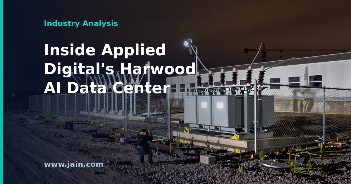 Applied Digital Polaris Forge 2 AI data center under construction in Harwood, North Dakota