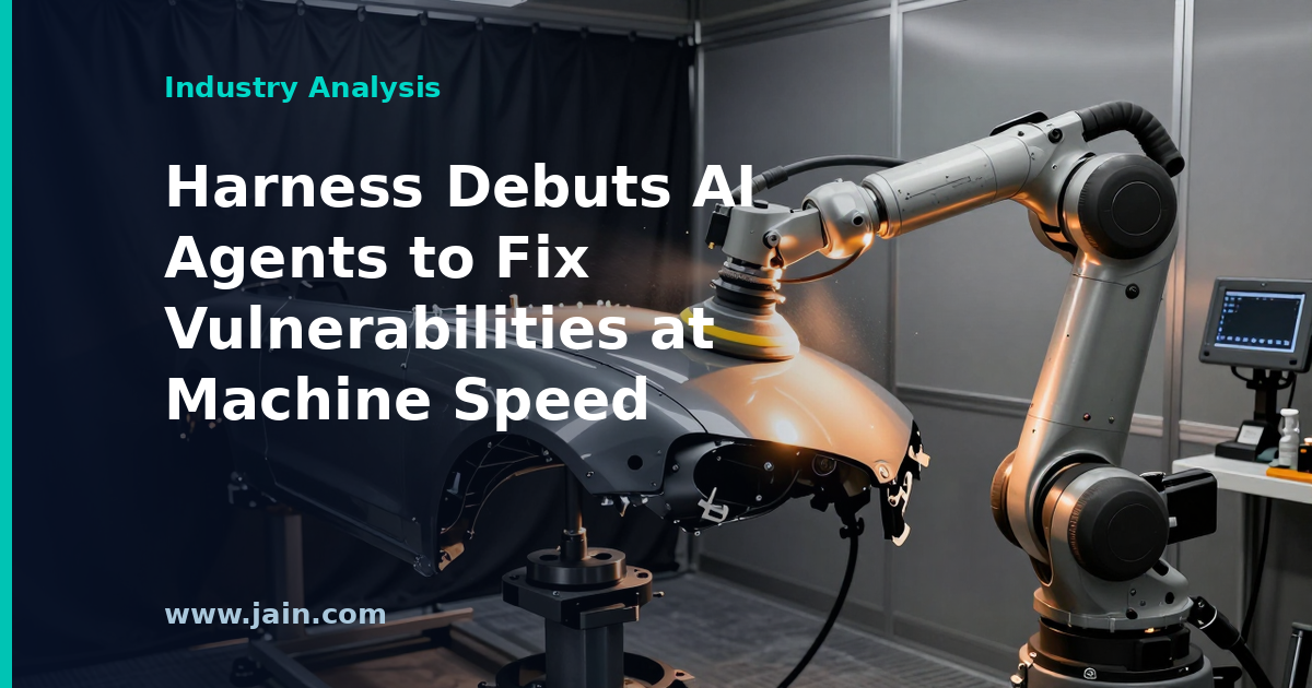 Harness Debuts AI Agents to Fix Vulnerabilities at Machine Speed