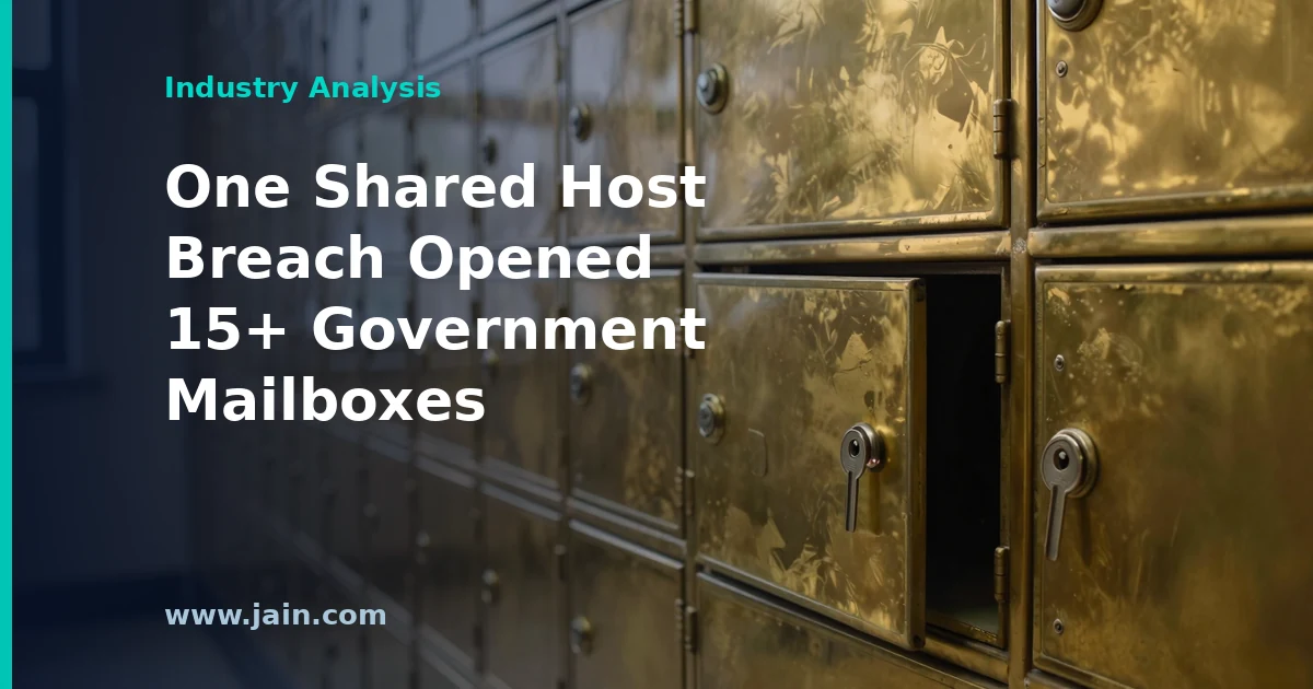 One Script, 15+ Government Tenants: Why Shared Hosting Multiplies Espionage Risk