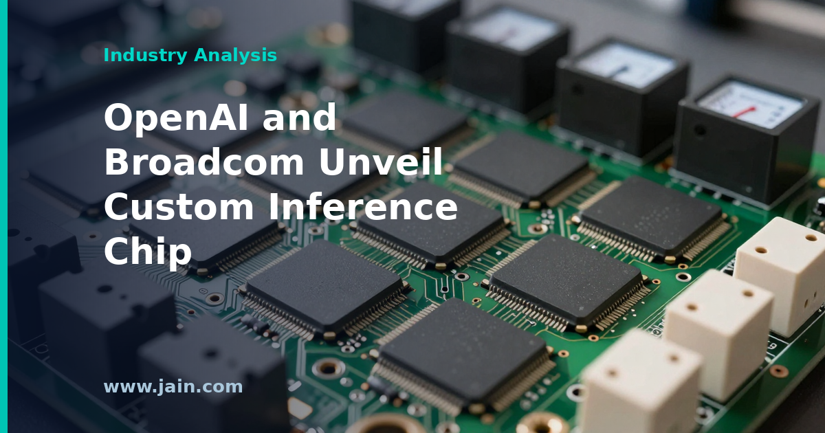 OpenAI and Broadcom Unveil LLM-Optimized Inference Chip