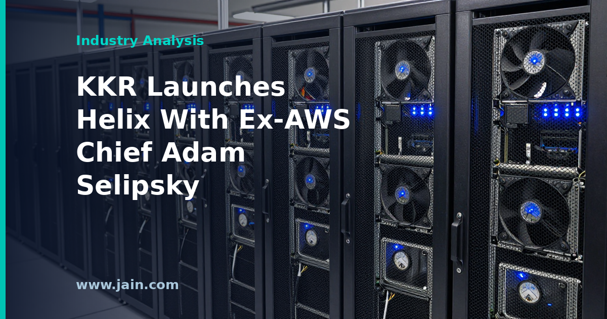 KKR Launches Helix, Tapping Ex-AWS CEO Adam Selipsky for AI Hyperscale Bet