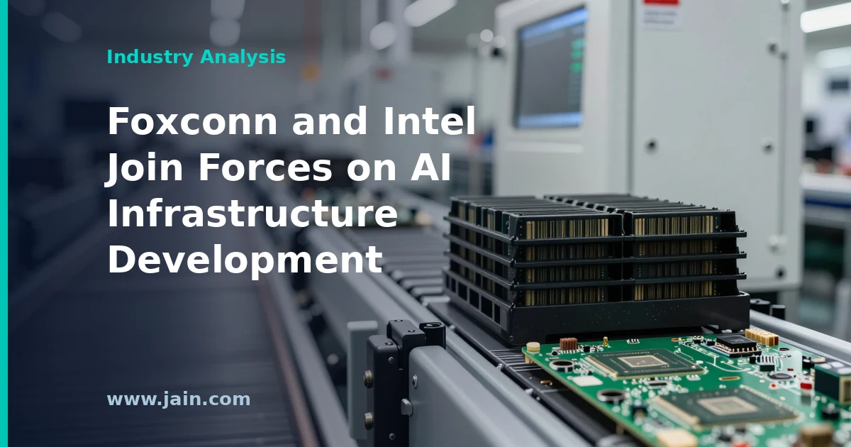 Foxconn and Intel Join Forces on AI Infrastructure Development