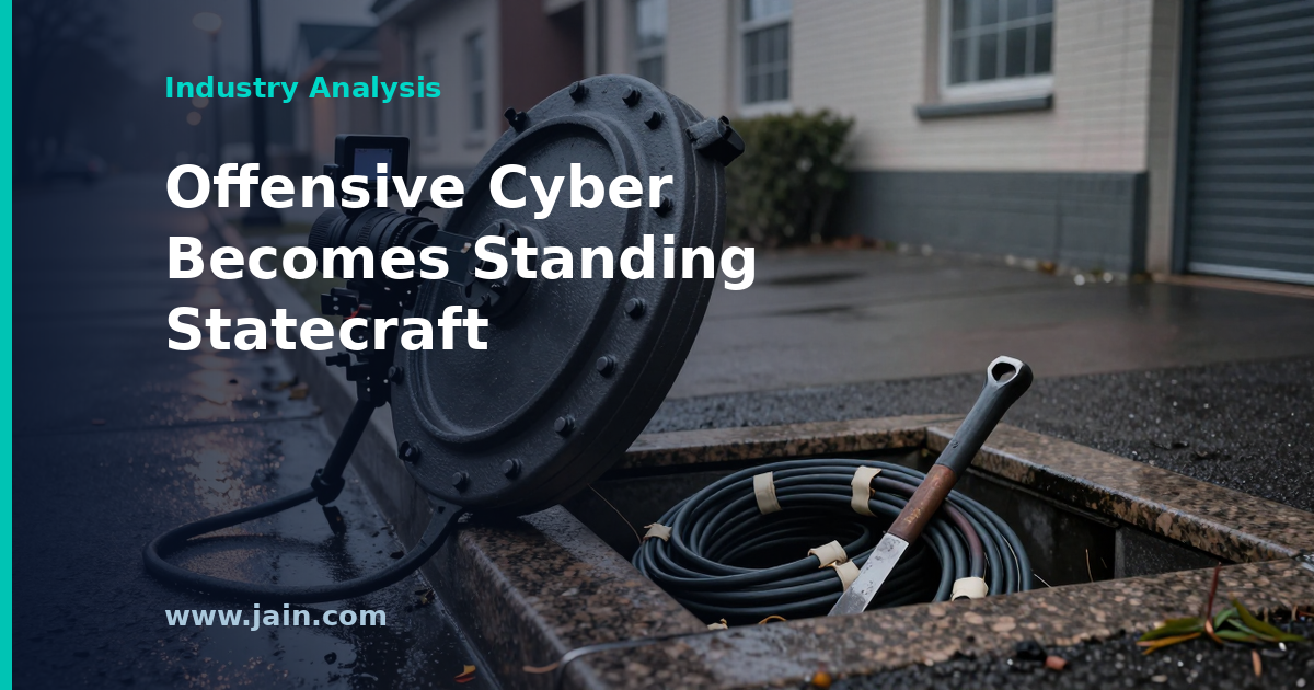 Offensive Cyber Goes Mainstream in Statecraft