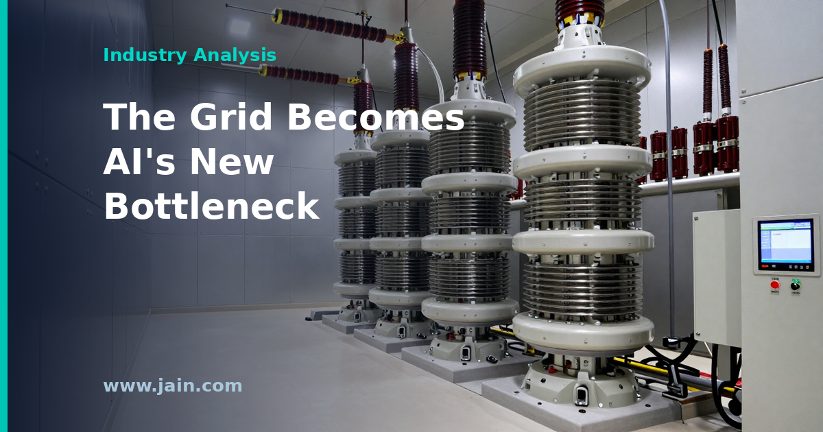 HVDC, Not Chips: The Grid Is Now AI&rsquo;s Binding Constraint