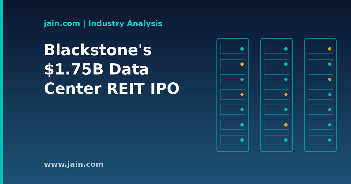 Blackstone&rsquo;s BXDC Prices $1.75B IPO: Wall Street Takes the AI Buildout Public