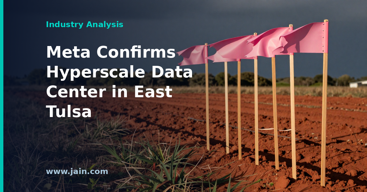 Meta Confirms Hyperscale Data Center in East Tulsa