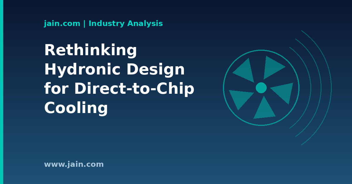 Hydronic Design Rethink: Direct-to-Chip Cooling Outgrows Legacy Plant Assumptions