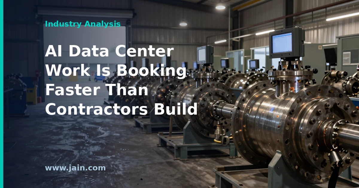 EMCOR’s 43.9% Backlog Jump Shows AI Data Center Builds Hinge on Contractor Throughput