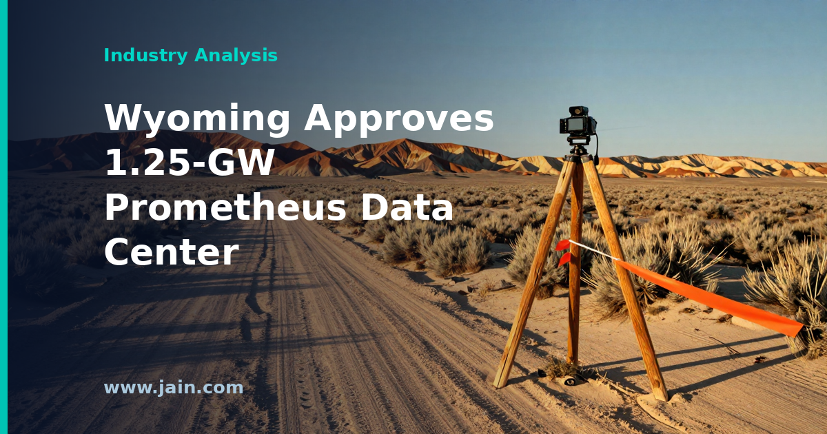 Uinta County Approves 1.25-GW Prometheus Data Center Site