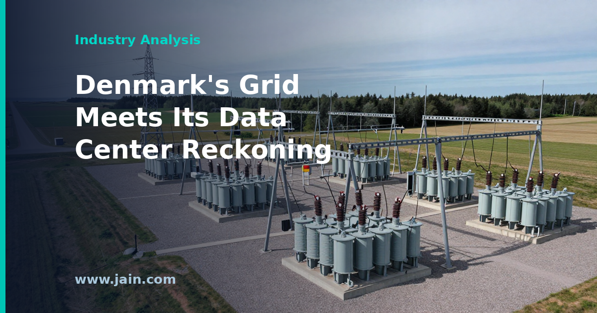 Denmark&rsquo;s Grid Meets Its Data Center Reckoning