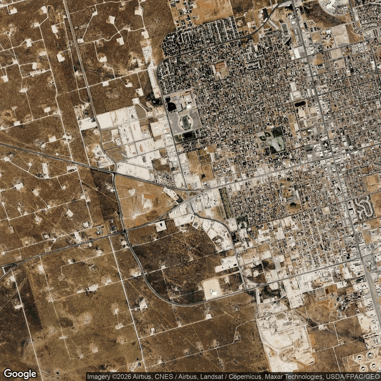 Visual view of cipher-mining-bear-facility, 2026-09-29 (Google Earth (wide view))