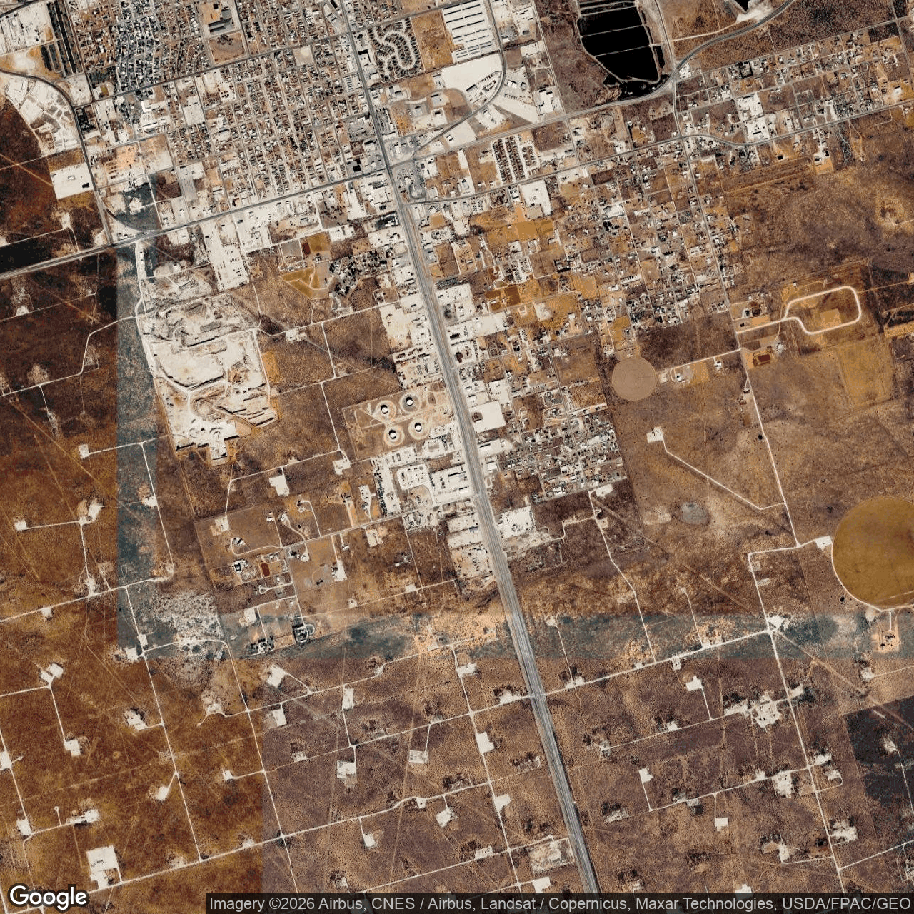 Visual view of cipher-mining-chief-facility, 2026-09-06 (Google Earth (wide view))