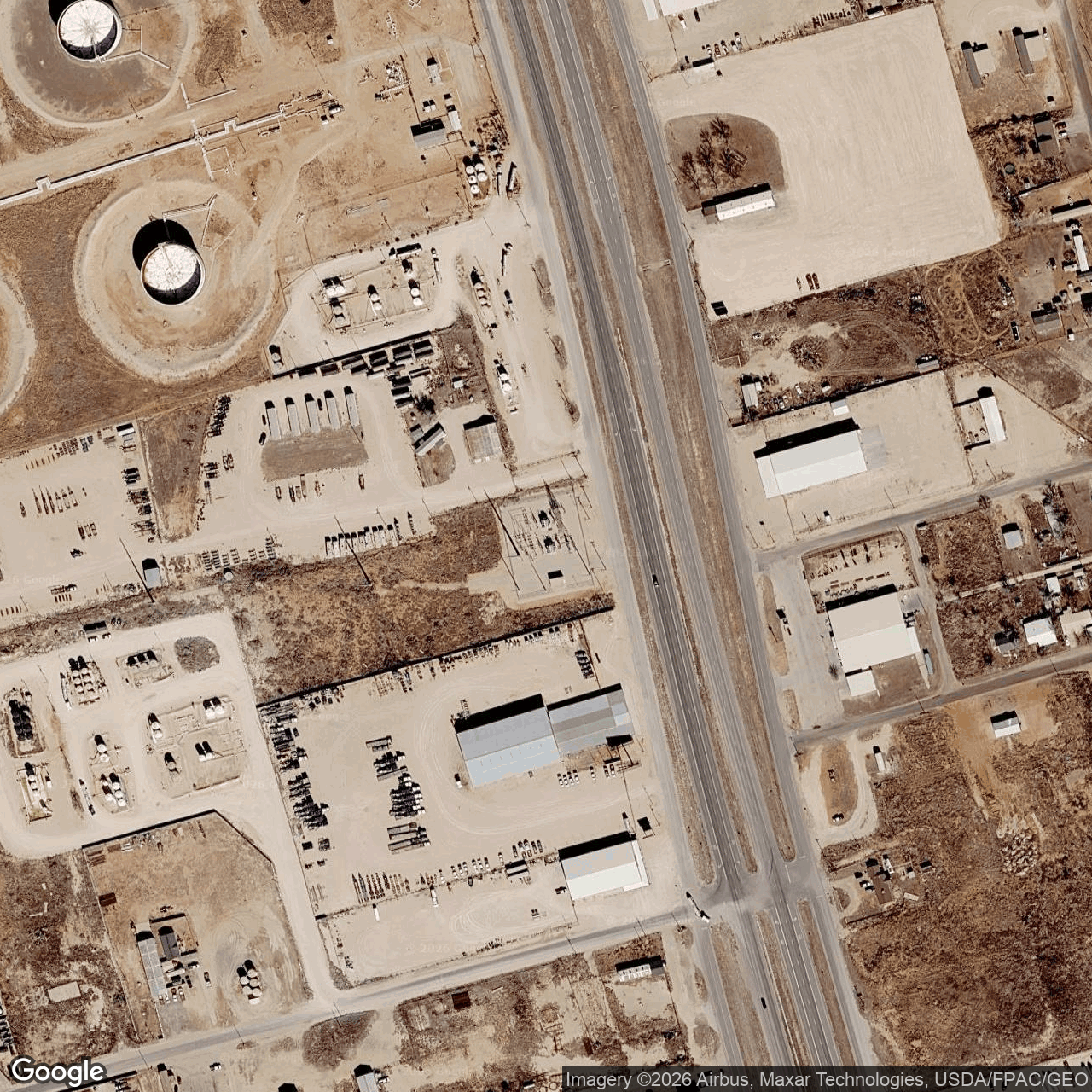 Visual view of cipher-mining-chief-facility, 2026-09-29 (Google Earth (close view))