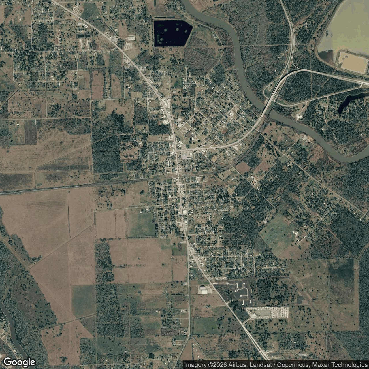 Visual view of cleanspark-brazoria, 2026-09-29 (Google Earth (wide view))