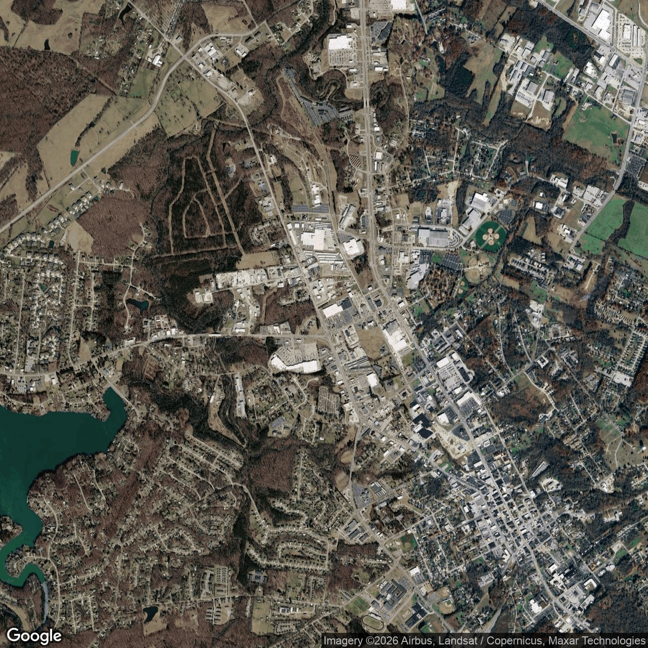 Visual view of cleanspark-west-crossville, 2026-09-29 (Google Earth (wide view))