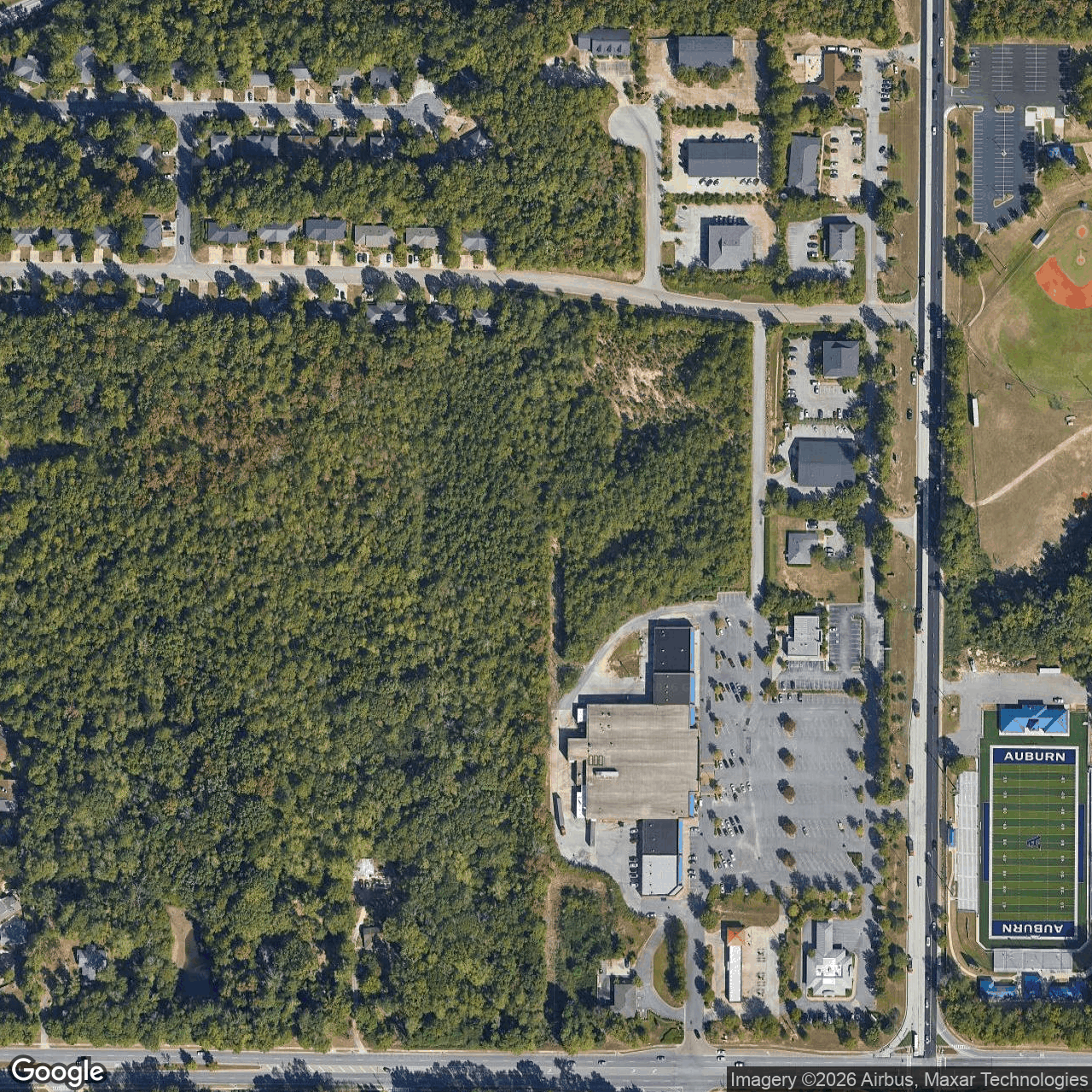 Visual view of core-scientific-auburn, 2026-10-18 (Google Earth (close view))