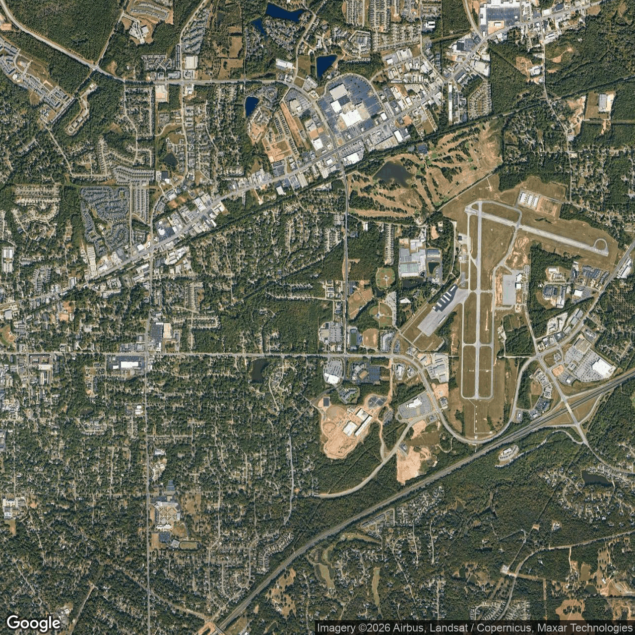 Visual view of core-scientific-auburn, 2026-10-18 (Google Earth (wide view))