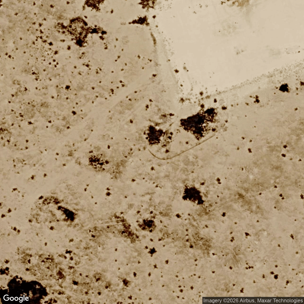 Visual view of hut-8-king-mountain, 2026-09-06 (Google Earth (close view))
