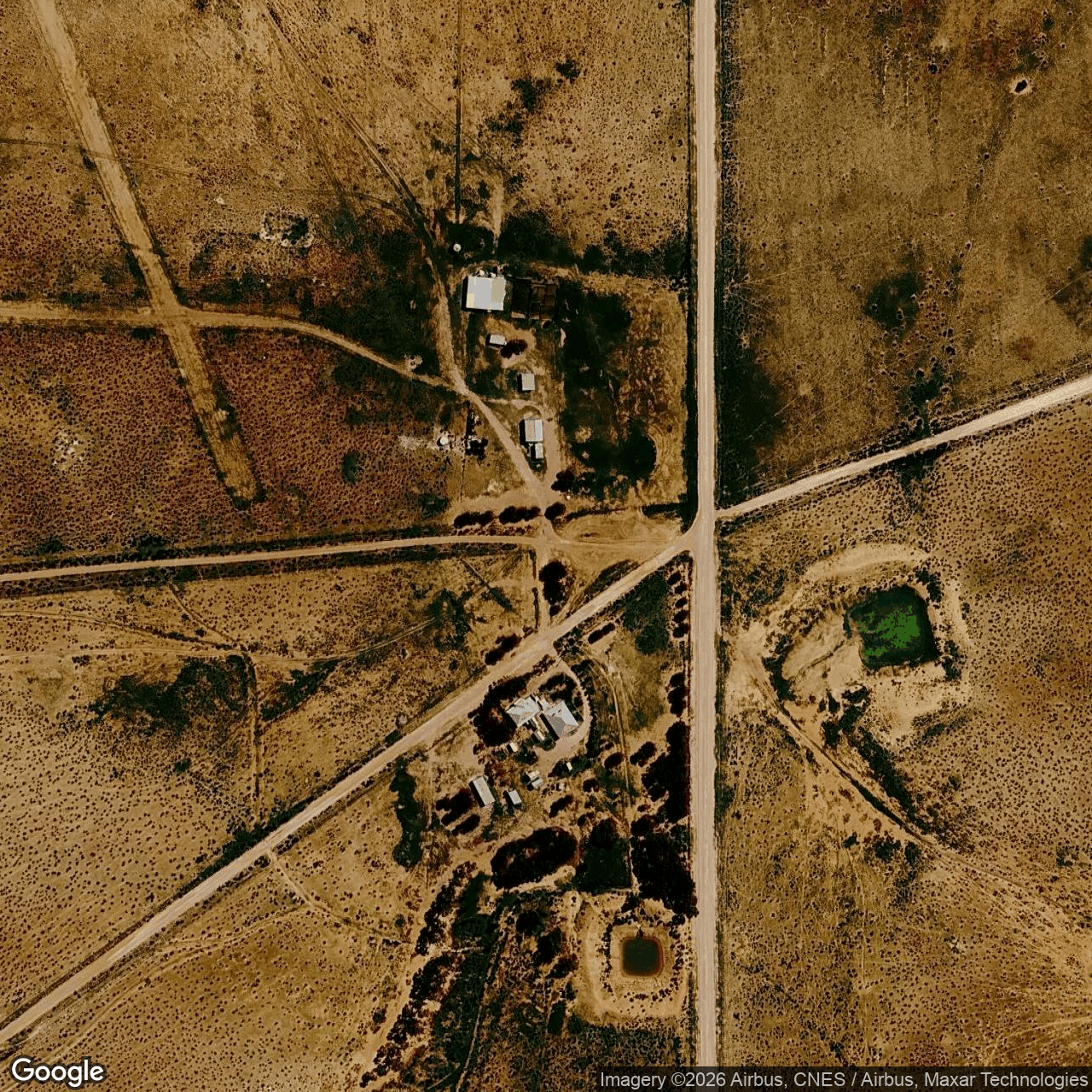 Visual view of iren-bundey, 2026-09-29 (Google Earth (close view))