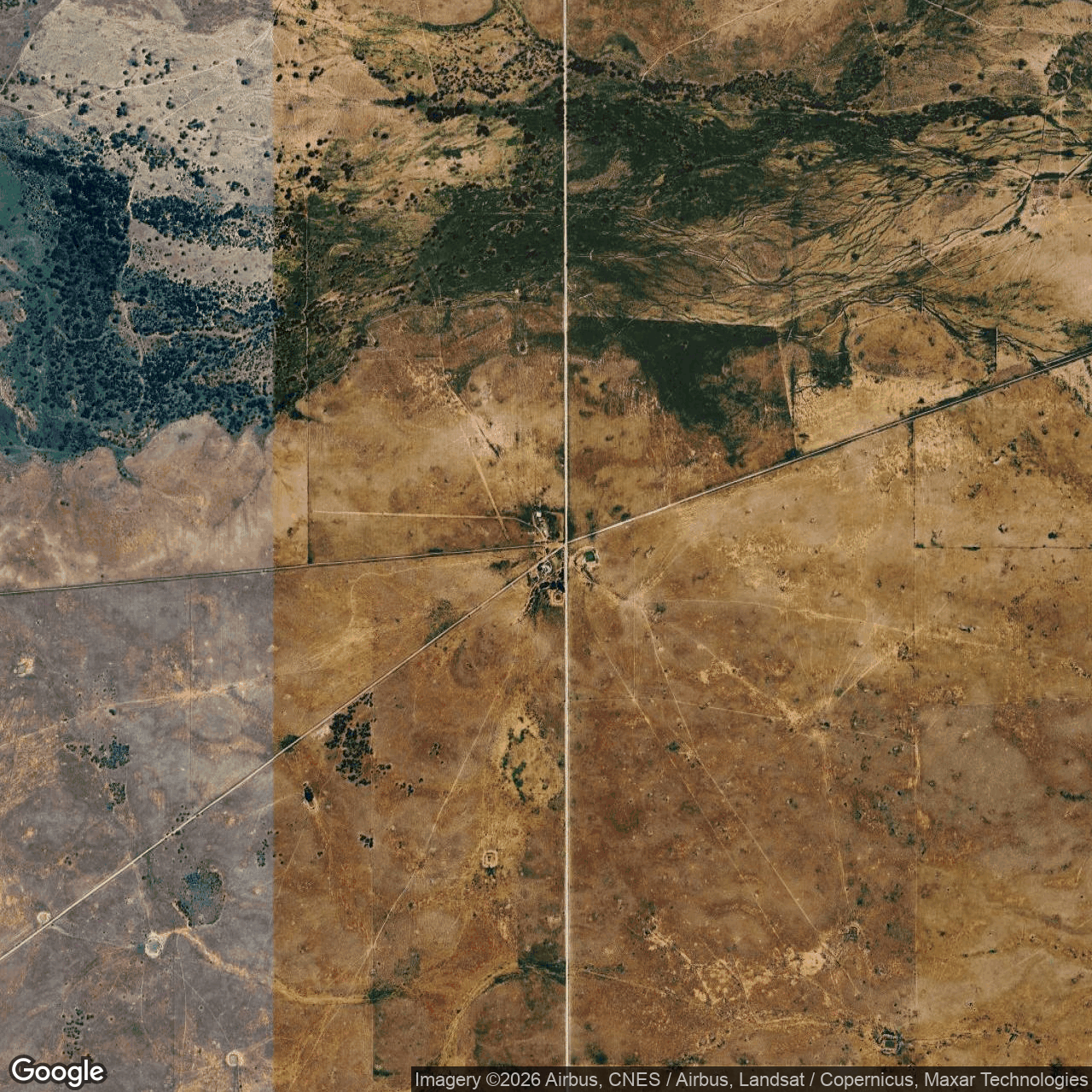 Visual view of iren-bundey, 2026-09-29 (Google Earth (wide view))