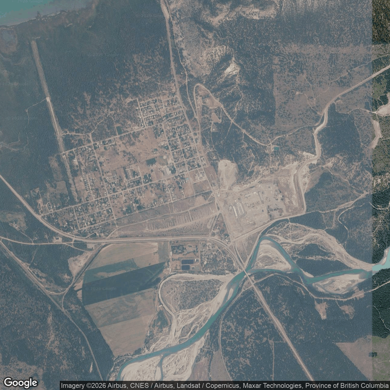 Visual view of iren-canal-flats, 2026-09-29 (Google Earth (wide view))