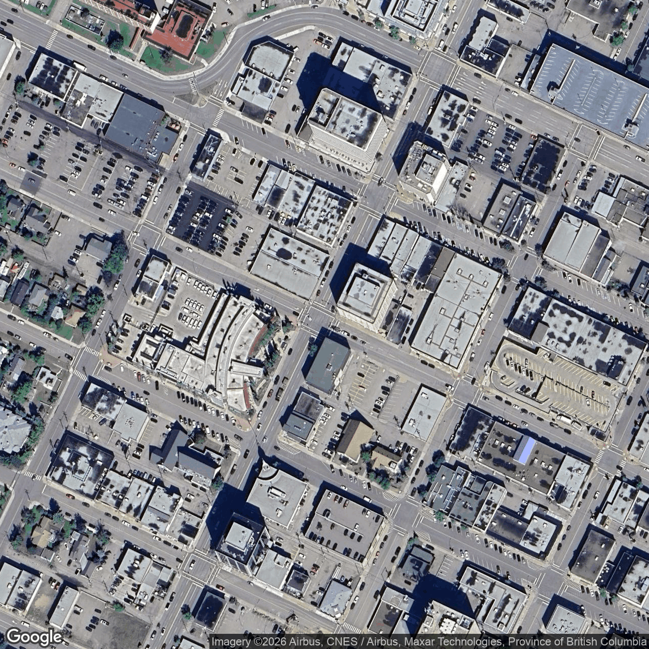 Visual view of iren-prince-george, 2026-09-29 (Google Earth (close view))